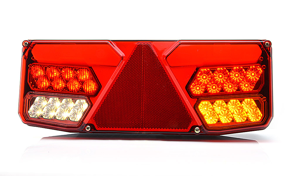 Koncové světlo W137/1038o24 pravé s Odporem 24V LED