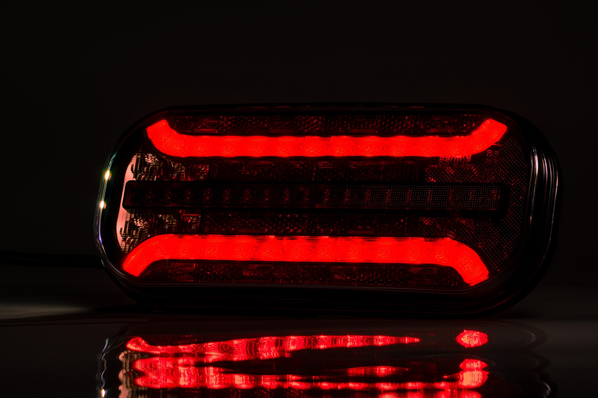 Koncové světlo FT-230 s dynamickým blinkrem LED 12/24V s mlhovým světlem BAJONET 5pin
