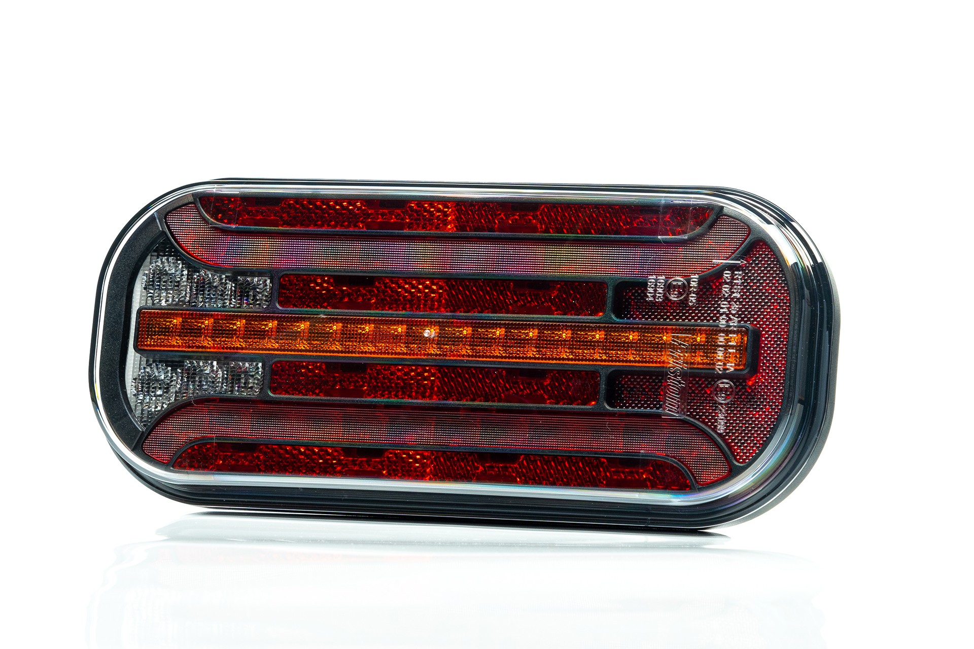 Koncové světlo FT-230 LED 12/24V s mlhovým světlem, bez osv. RZ, 1m vodič