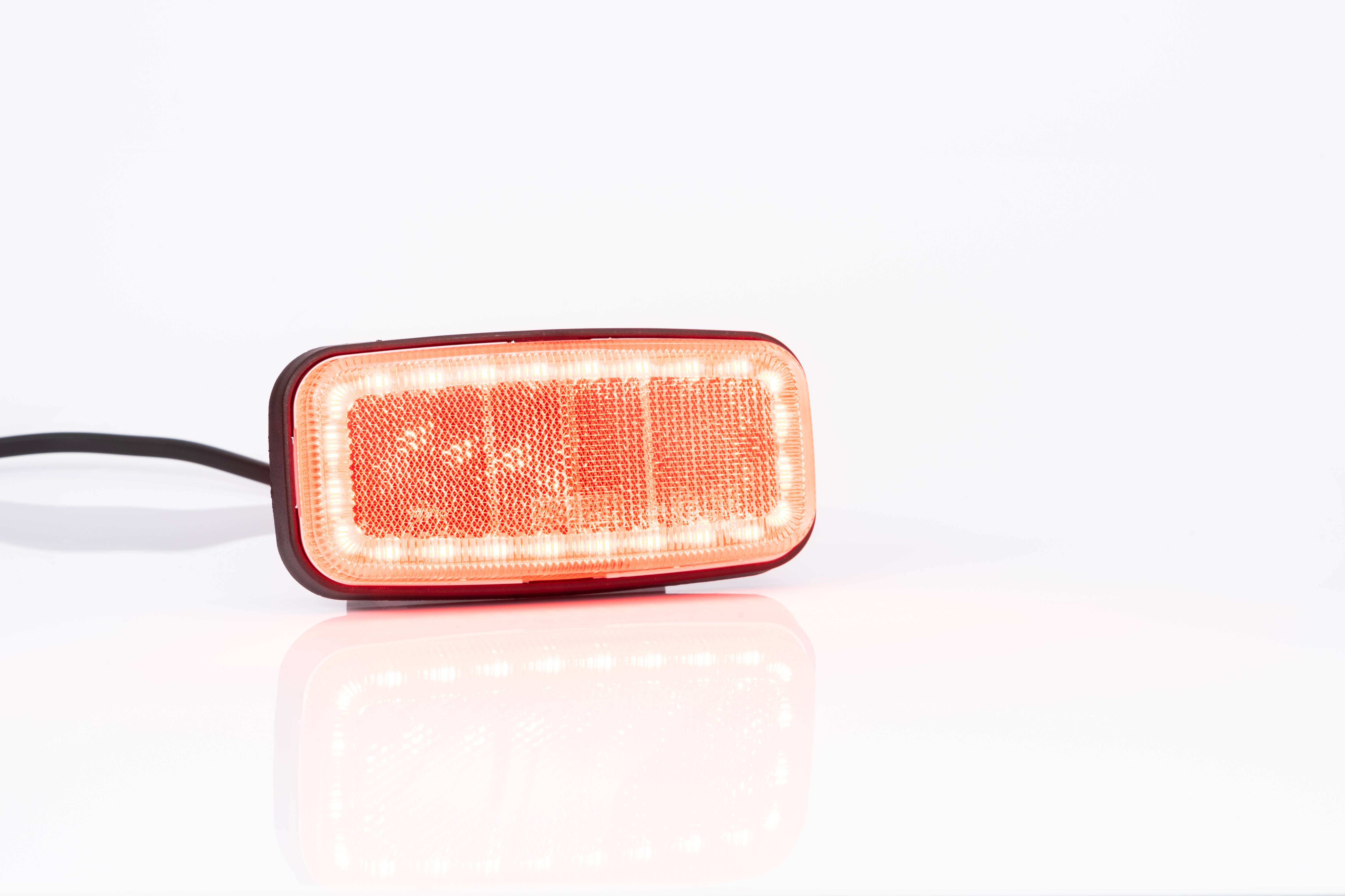 Pozička  FT-072 LED červená 12/24V