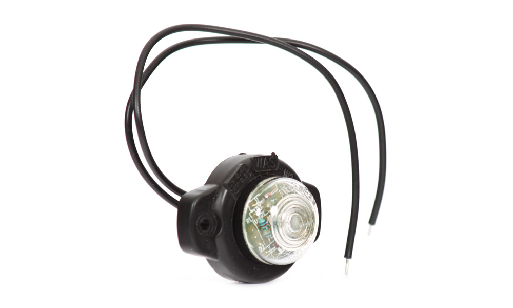 Pozička W24/127 LED červená 12/24V