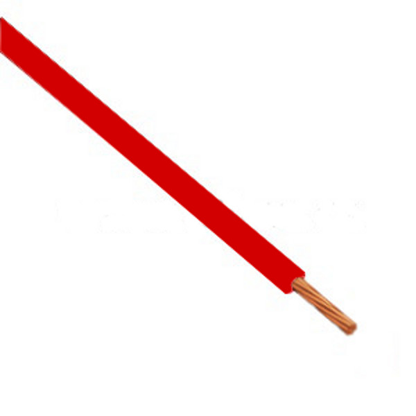 Vodič CYA 10 mm2 rudý