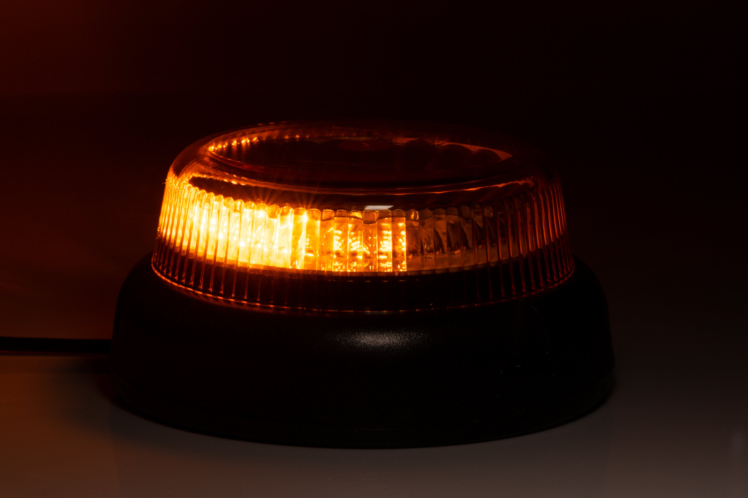 Maják LED FT-101 "rotační" na tyč 12-36V
