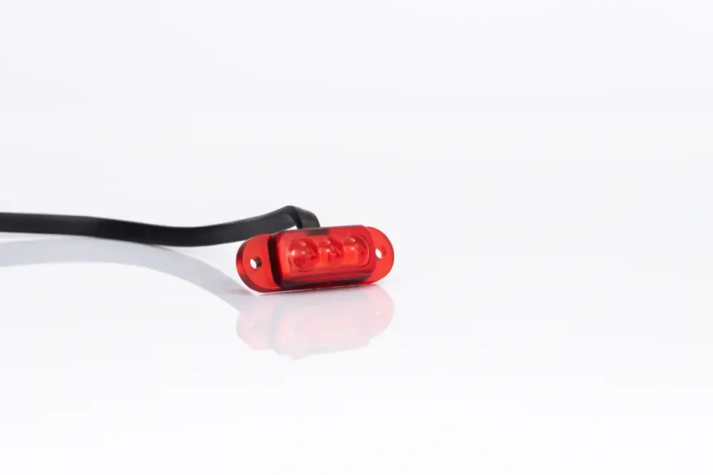 Osvětlení postřikovačů - poziční světlo LED FT-090 červené 12V