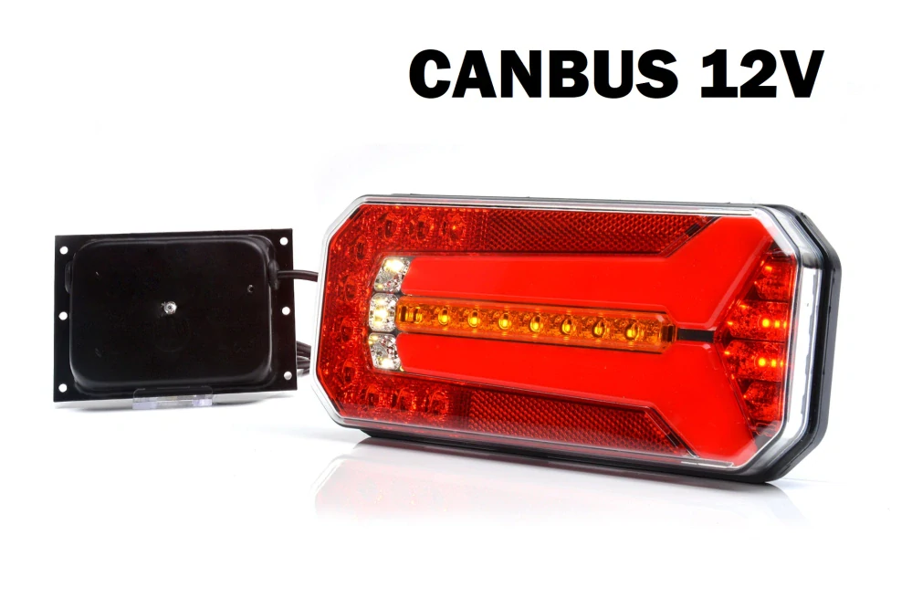 Koncové světlo W150DD/1123 levé/pravé s Odporem 12V
