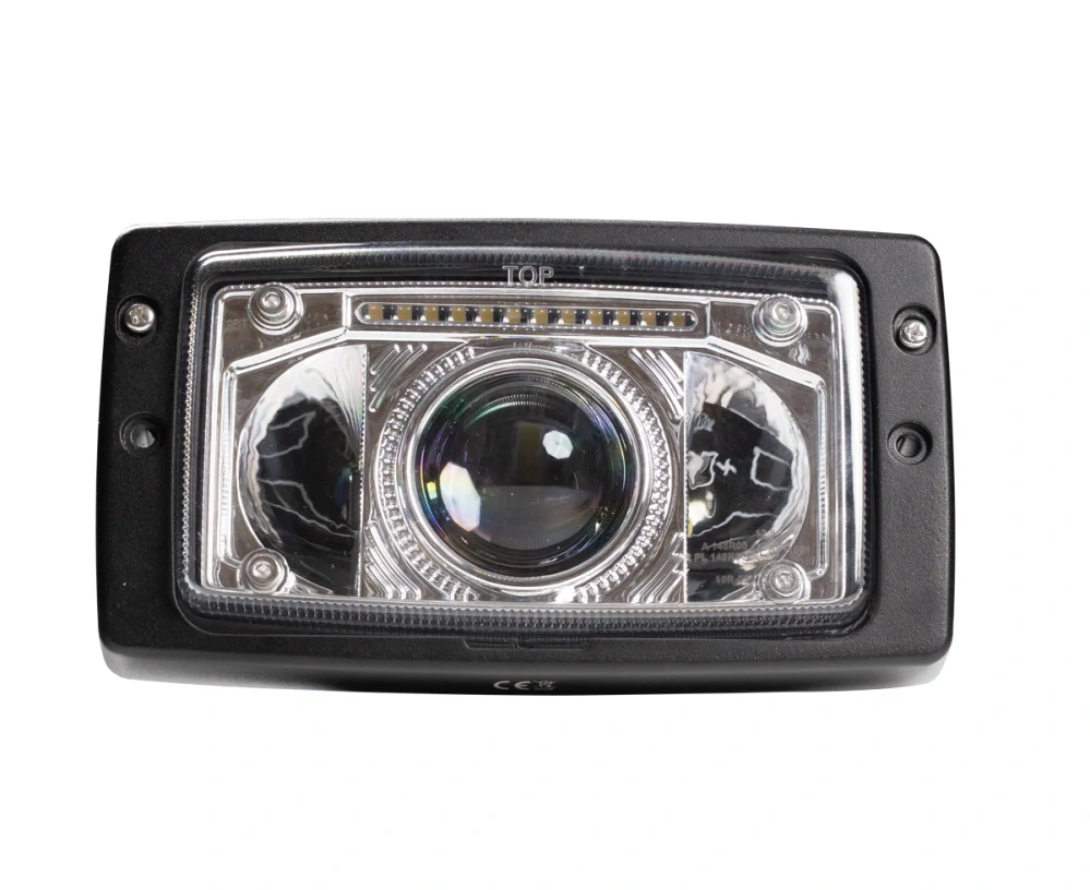 Přední Full-LED světlomet vestavěný, 184x102mm 12/24V 102W!