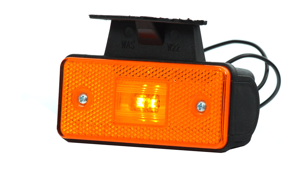 Pozička W17/101KZ LED oranžová 12/24V