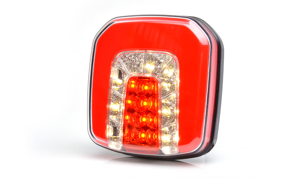 Koncové světlo W146/1091 mlha+couv+obrys L/P LED 12/24V