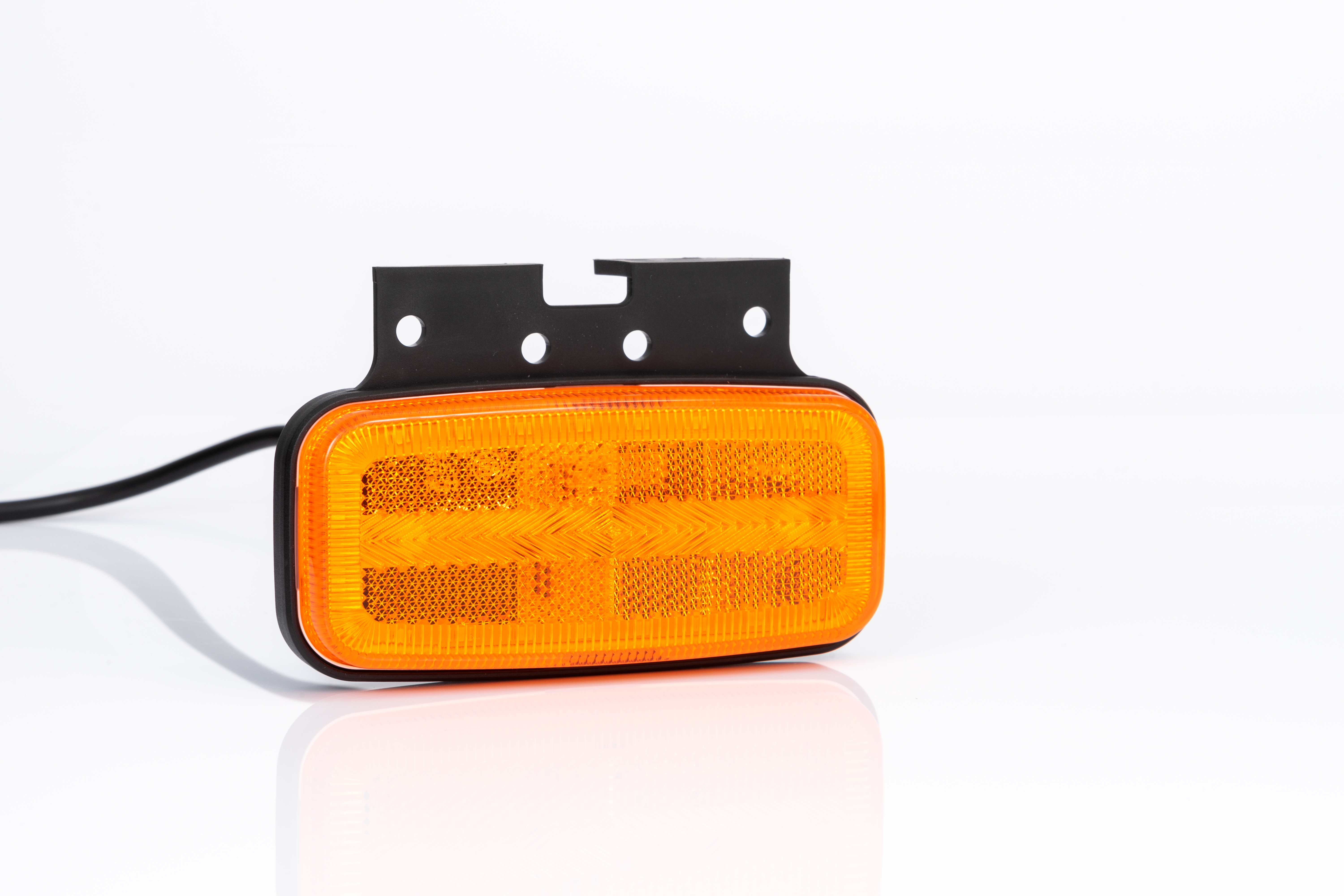 Poziční + boční směrové světlo FT-080+K oranžové LED 12/24V