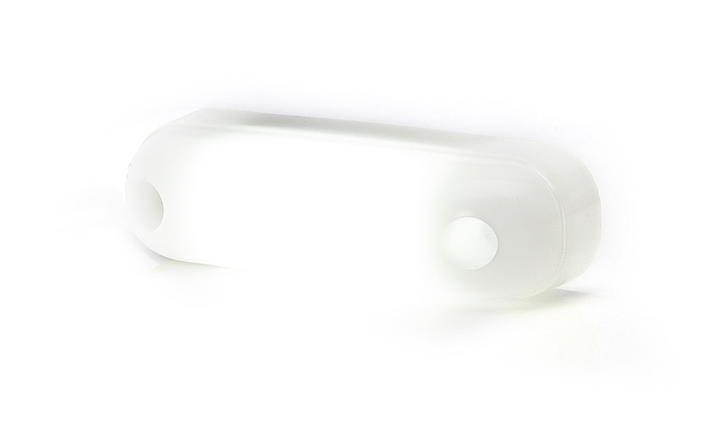 Poziční světlo W109/766 čiré LED 12/24V neonový efekt