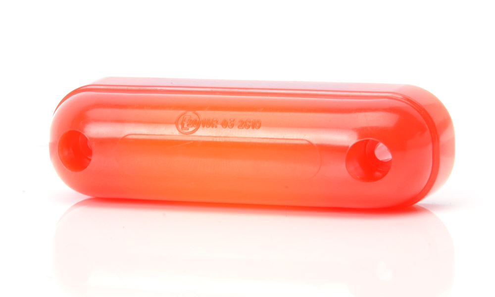Poziční světlo W109/767 červené LED 12/24V neonový efekt