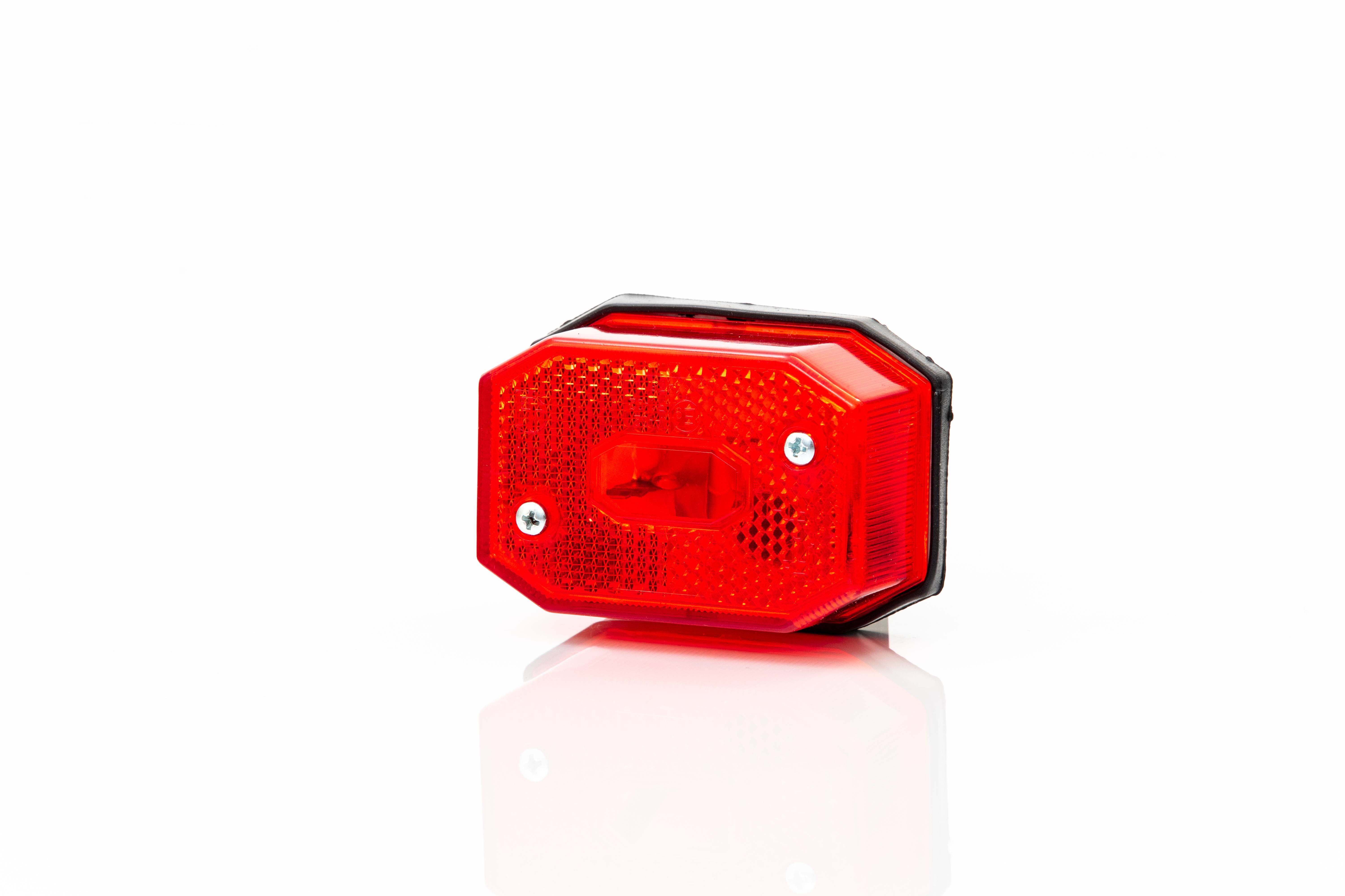 Poziční světlo FT-001 LED 12/24V červené