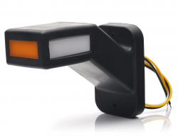 W168.11.2/1449 levé tykadlo LED s blinkrem 12/24V