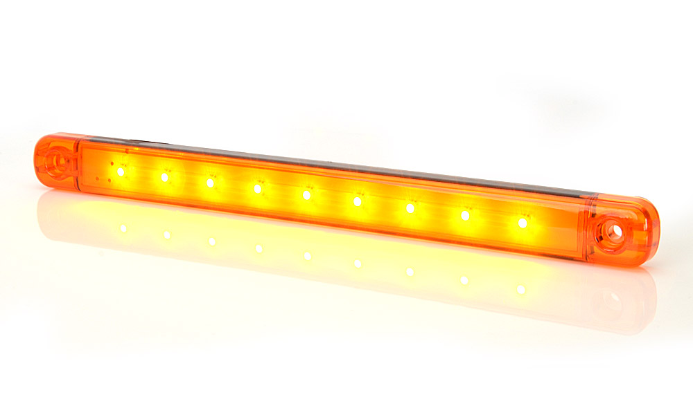 Pozička W97.4/717 oranž LED 12/24V