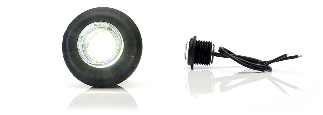 Pozička W80/668 čirá LED 12/24V