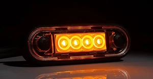 Poziční světlo FT-073 oranžové LED 12/24V