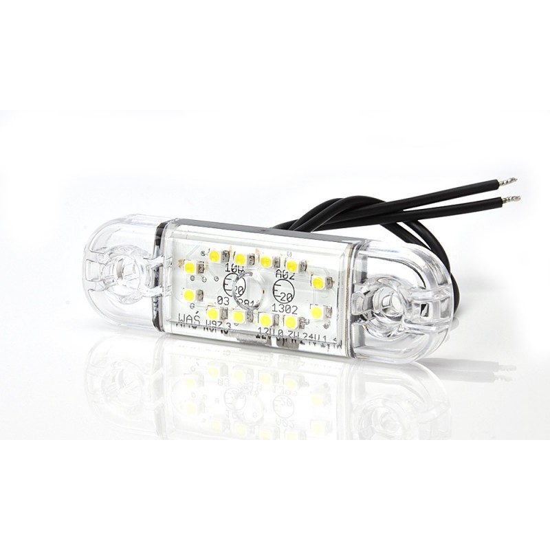 Pozička W97.3/716 LED  čirá 12/24V