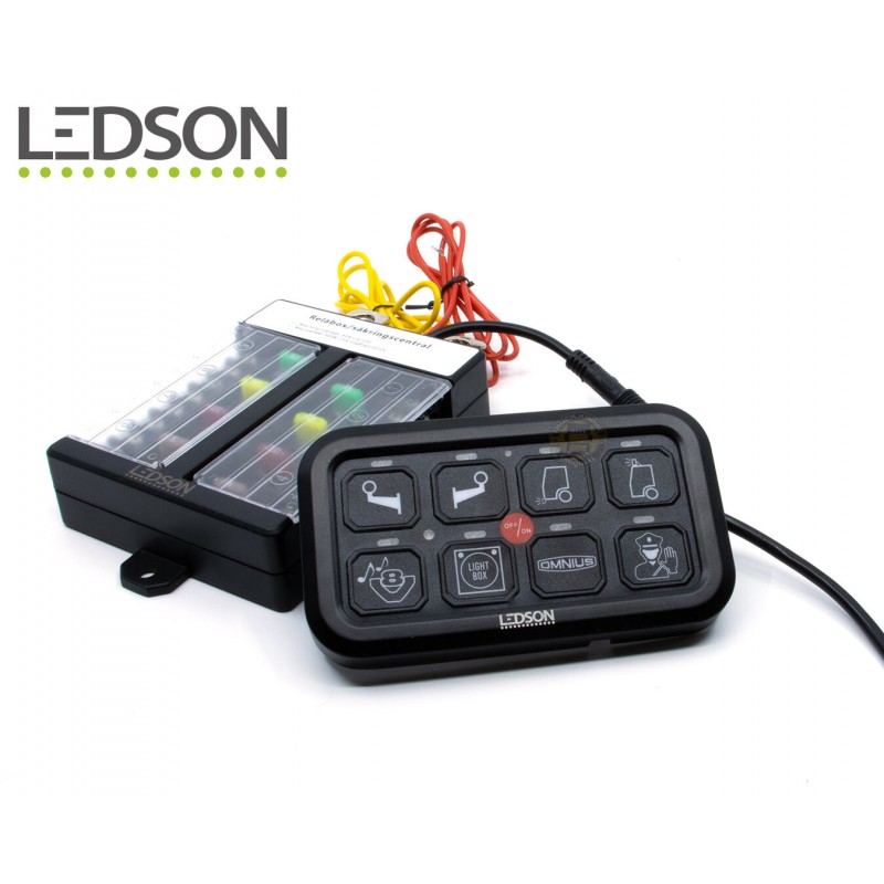 Ledson Commander ovládací panel - 8 výstupů/BT/MT