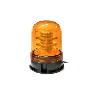 maják LED pevný 12V-24V oranžový 36 LED*1W