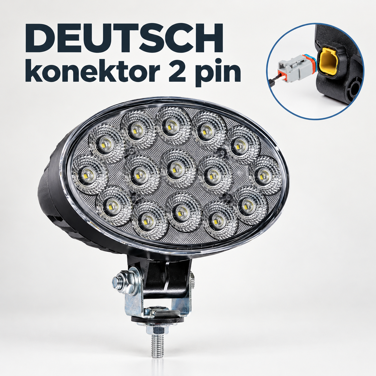 FT-366 LED pracovní světlo 6200lm 12/24V DEUTSCH