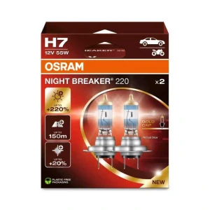 krabička H7 12V 55W PX26d NIGHT BREAKER 220 2ks