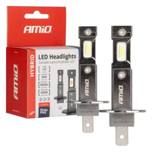 2ks žárovka LED H1 12V 2800 lm HYBRID