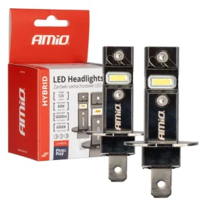 2ks žárovka LED H3 12V 2800 lm HYBRID