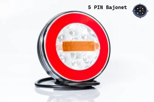 Koncové světlo FT-113Y LED 12/24V (lze dát 2-3 sériově) BAJONET 5pin