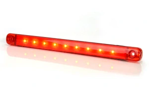 Pozička W97.4/718 červená LED 12/24V