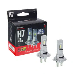 Sada 2ks žárovek LED H7, 9-36V, 30W