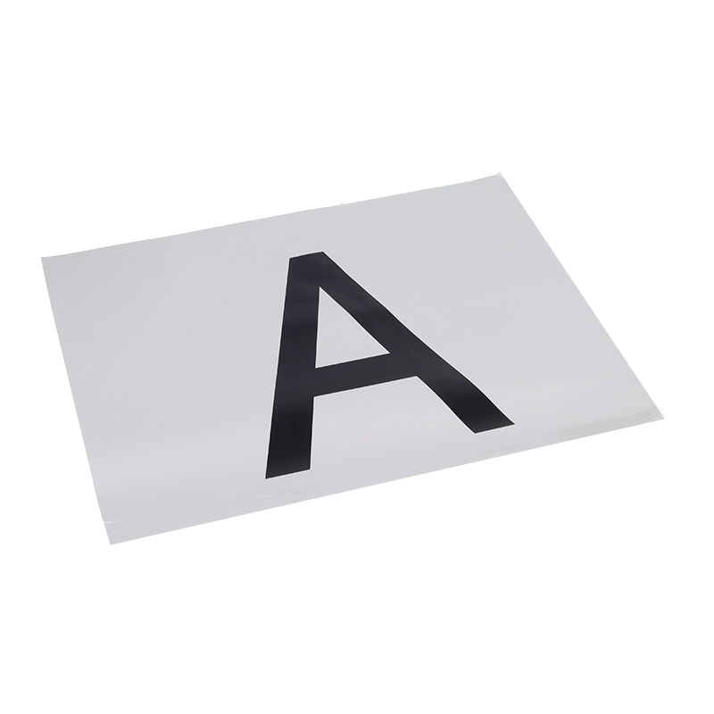 cedule "A" odpad samolepka