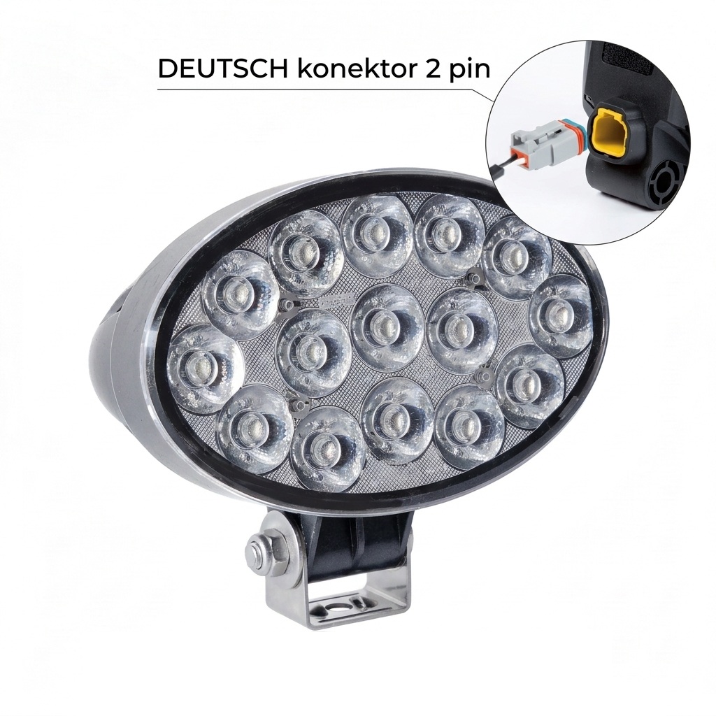 FT-367 LED pracovní světlo 6200lm 12/24V BODOVÉ