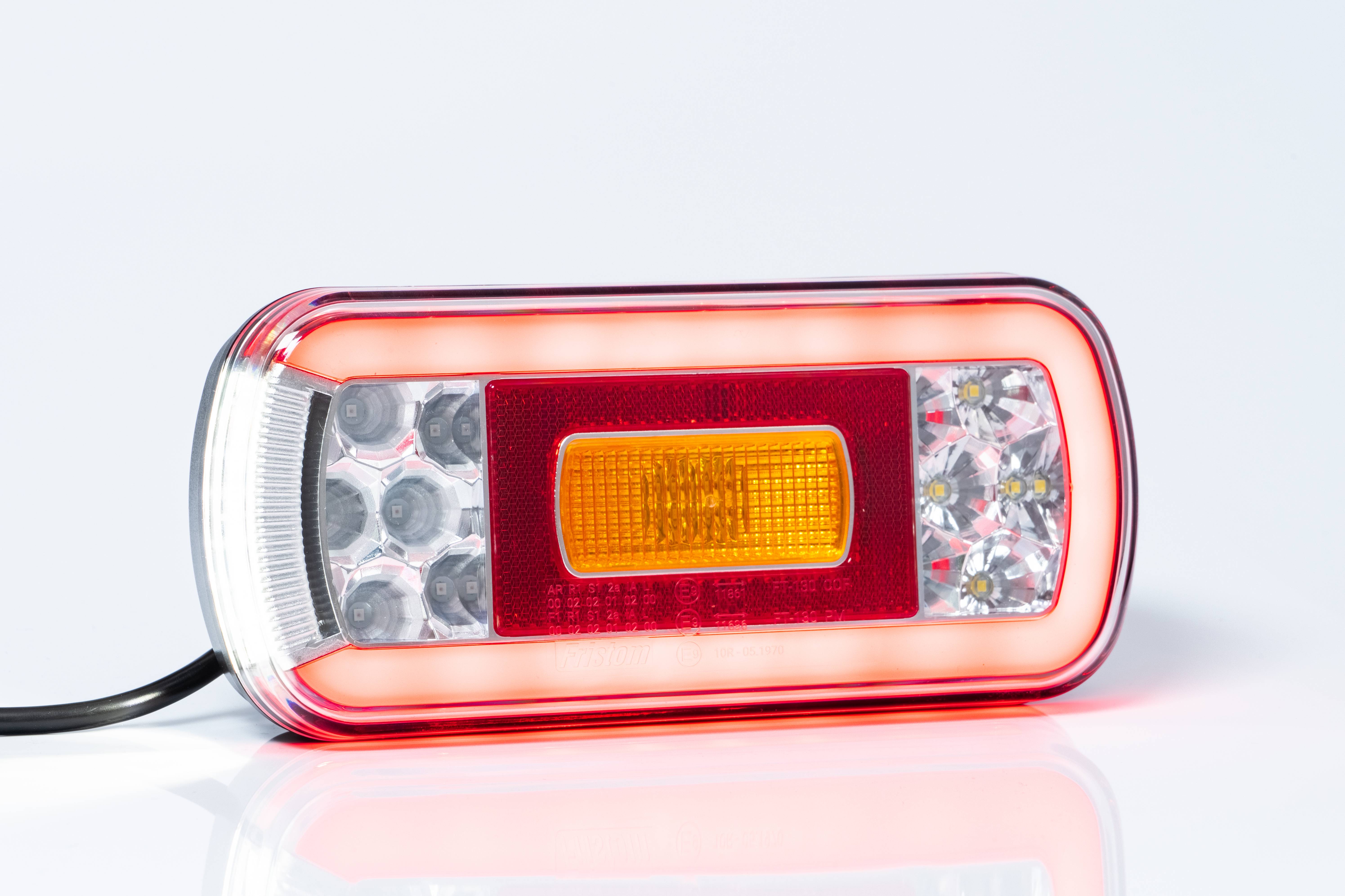 Koncové světloFT-130 LED 12/24V s couvacím světlem
