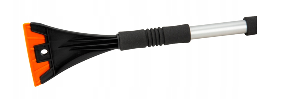 Škrabka na led  s košťátkem teleskopická