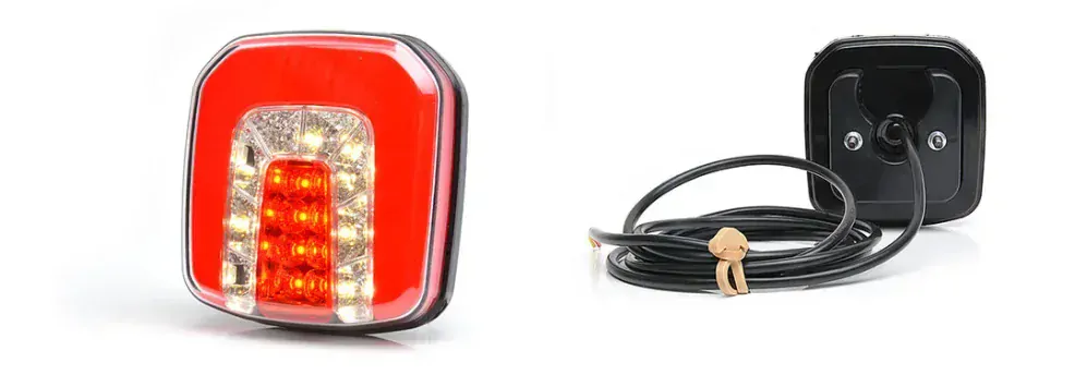 Koncové světlo W146/1091 mlha+couv+obrys L/P LED 12/24V