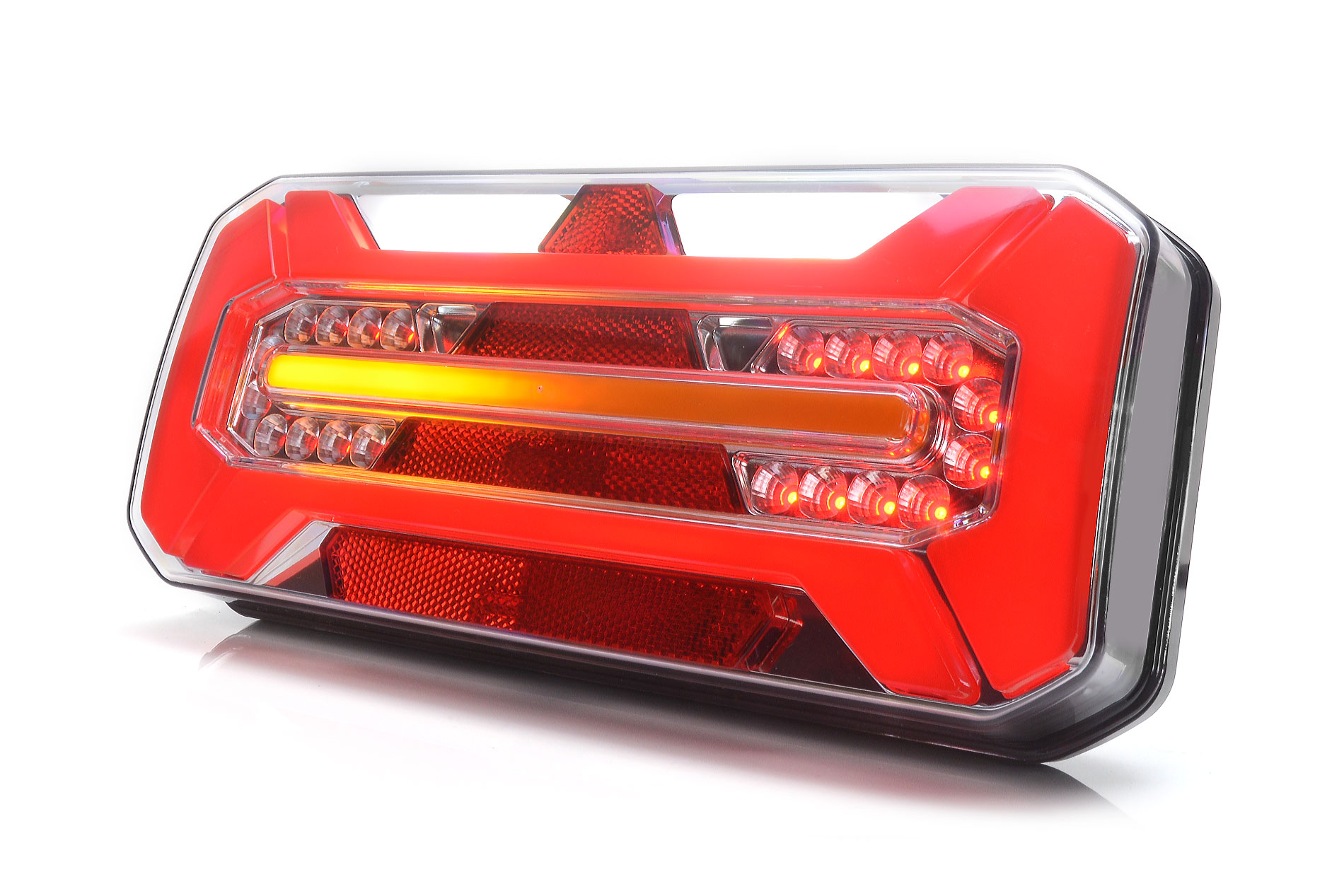 Koncové světlo W184DD/1280 pravé LED 12/24V s dynamickým blinkrem