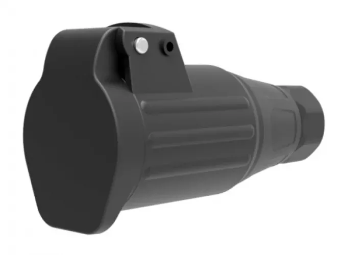 Jaeger zásuvka 12V 13P plastová JAEGER pro kabel