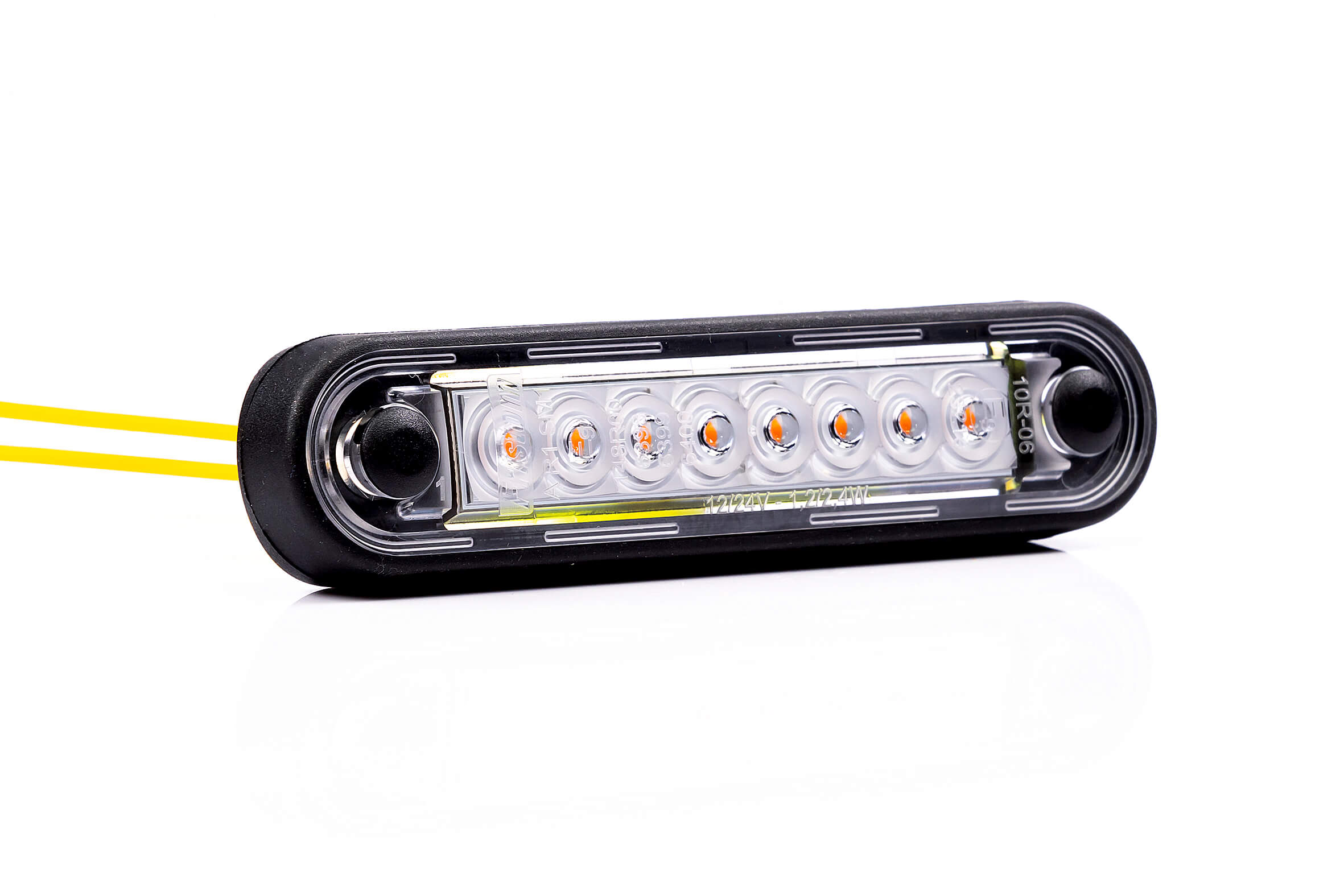 Pozička FT-073 LONG LED oranžová 12/24V
