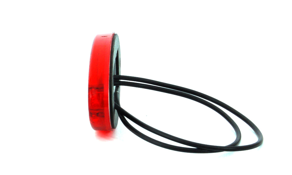 Pozička W65/308P červená LED 12/24V