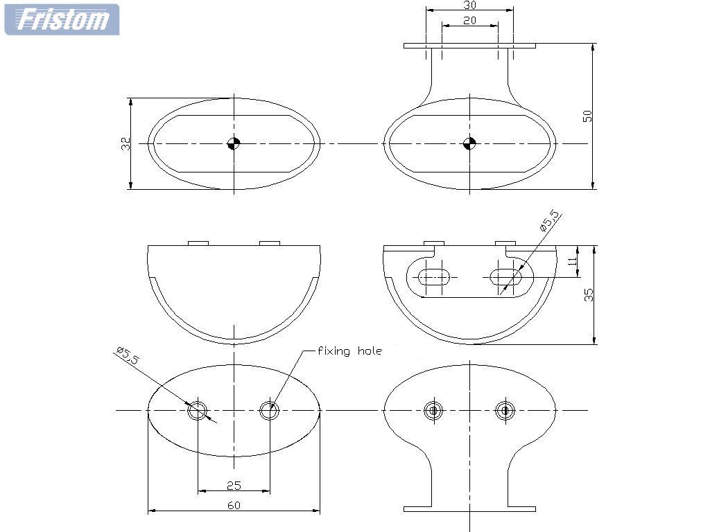 Pozička FT-012 LED čirá 12/24 V