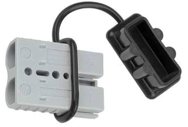 Protiprachová krytka ČERNÁ pro proud. sponu 50A