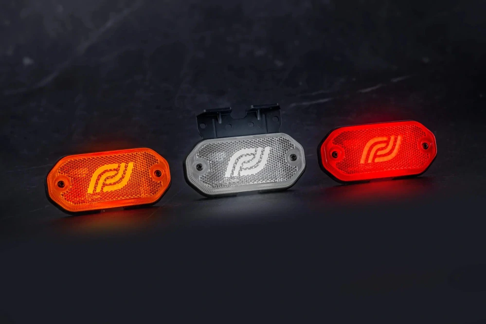 Pozička FT-078 červená LED 12/24V