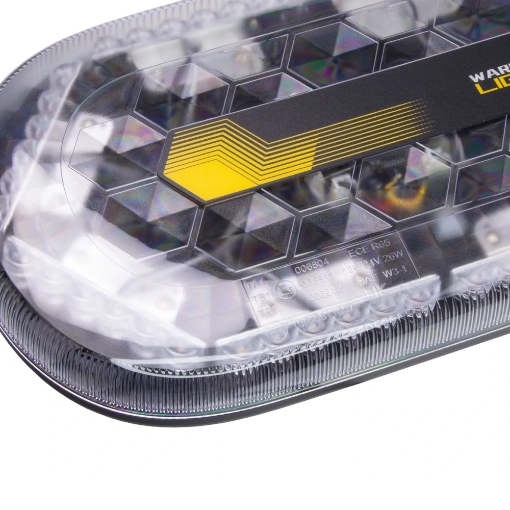 Mini LED rampa oranžová 48xLED, 12/24V, 325mm