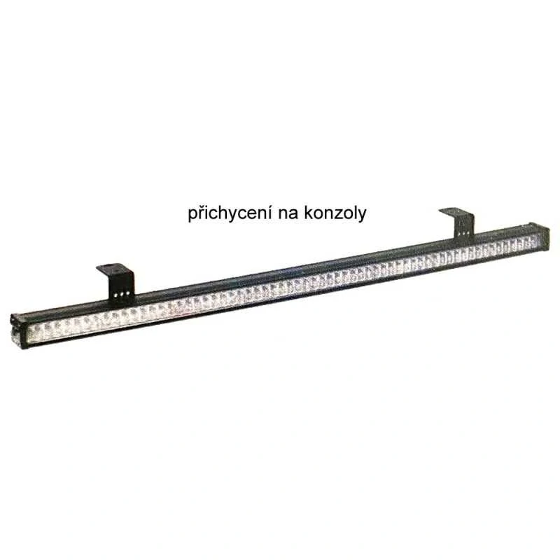 LED rampa světelná oranžová 96LED*1W+řídící jednotka