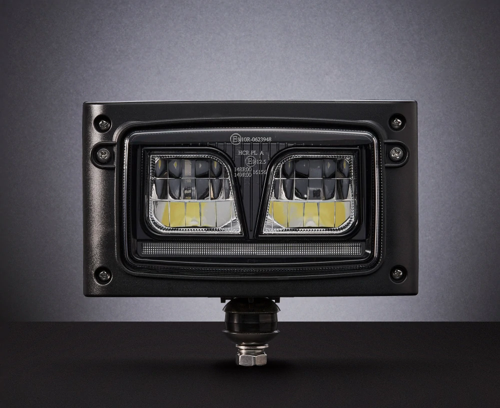Přední Full-LED světlomet univerzální, 191x111x117mm 12/24V 68W