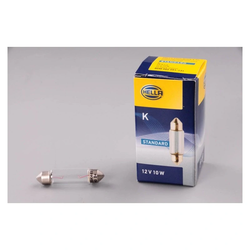Žárovka HELLA 12V 10W SV8.5 11x40mm