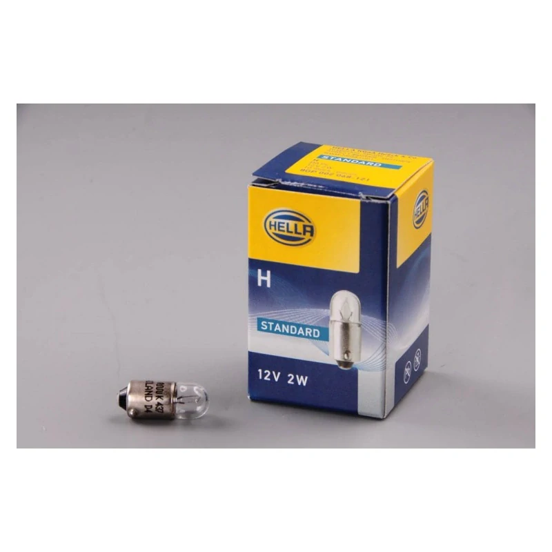 Žárovka HELLA 12V 2W BA9s
