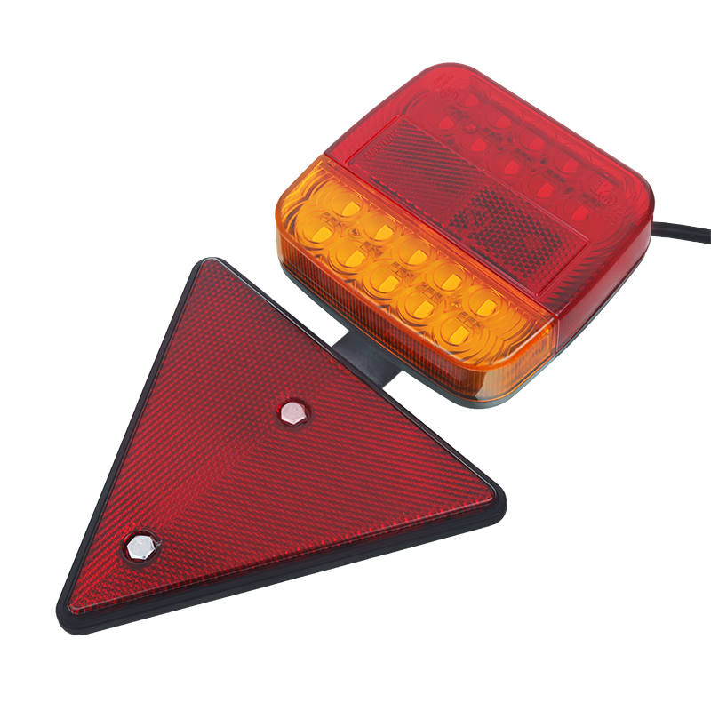 sada LED koncových světel 7PIN+trojúhelník, 7,5m