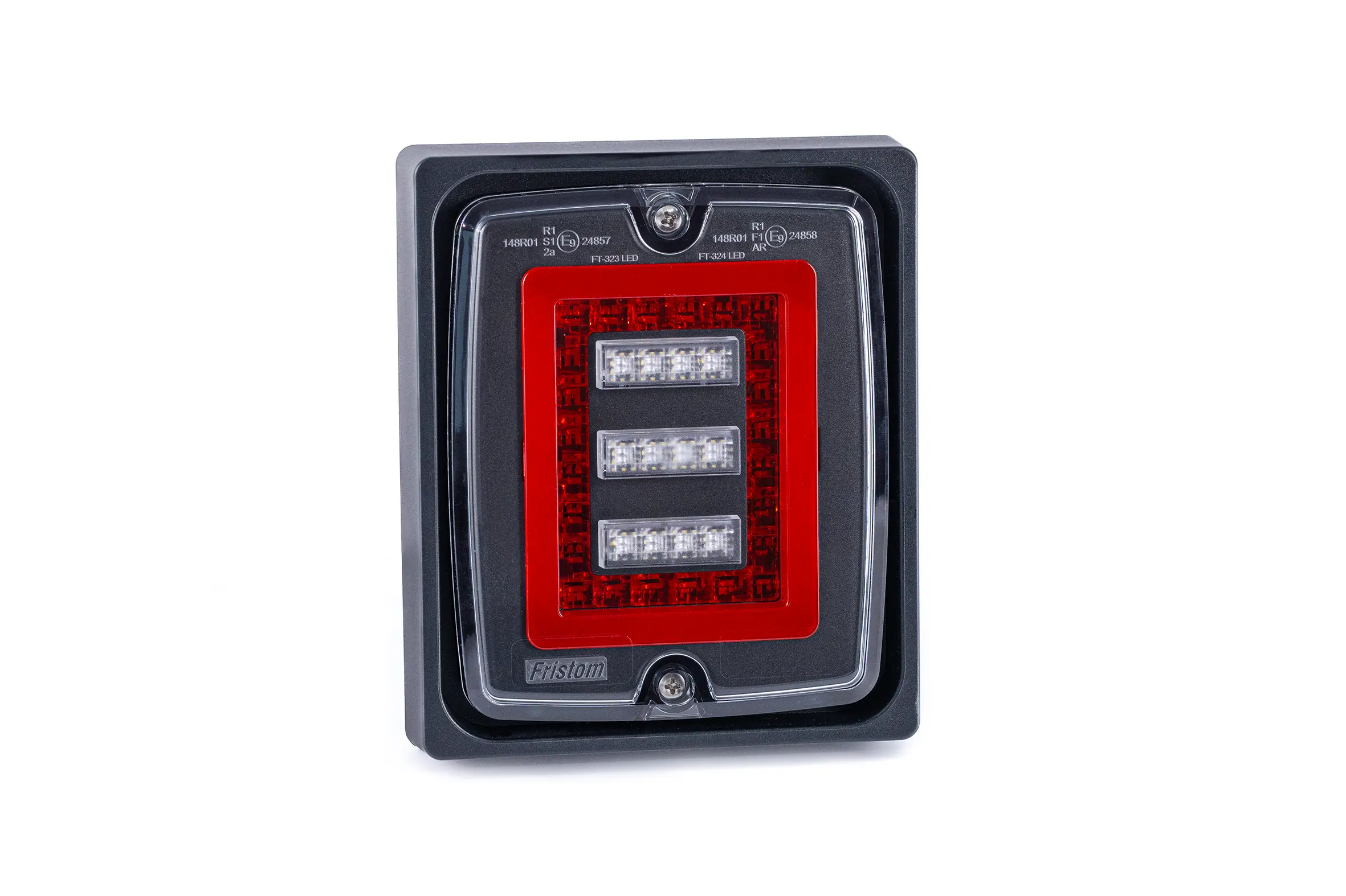 Mlhové, zpětné a obrysové světlo FT-324 LED s rámečkem 12/24V