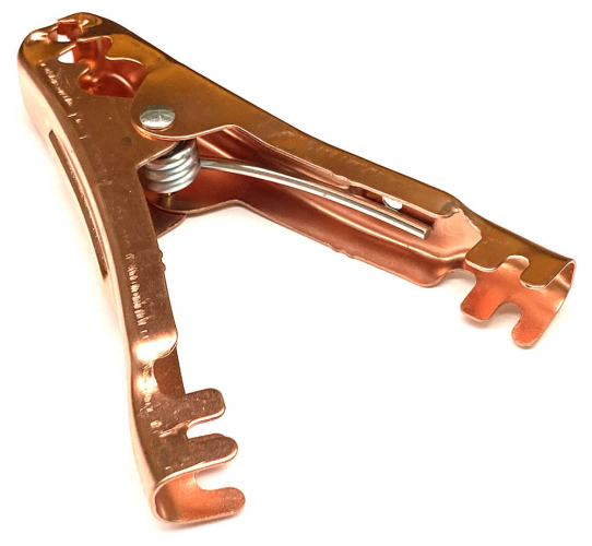 Bateriové kleště 500A černé